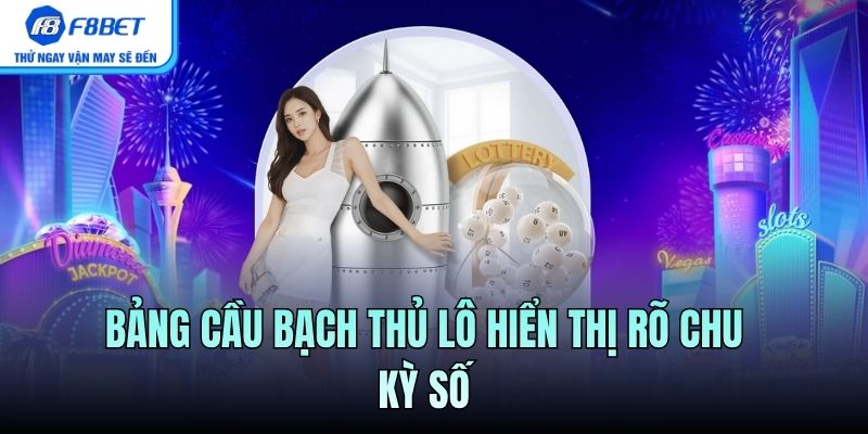 Bảng cầu bạch thủ lô hiển thị rõ chu kỳ số