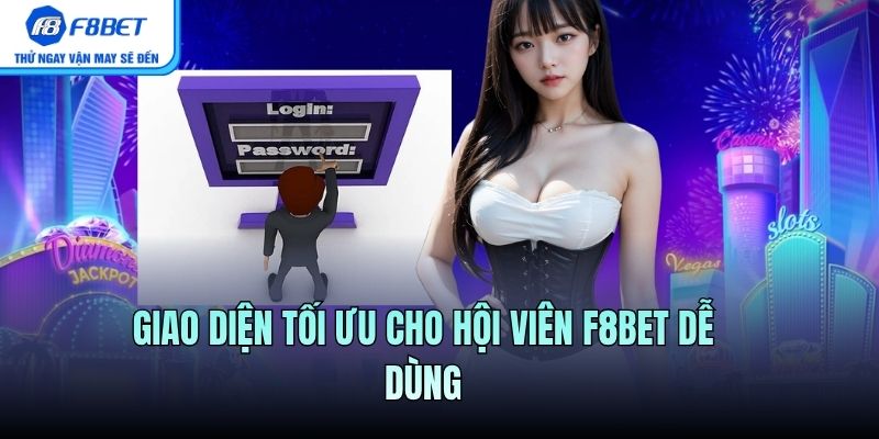 Giao diện tối ưu cho hội viên F8BET dễ dùng