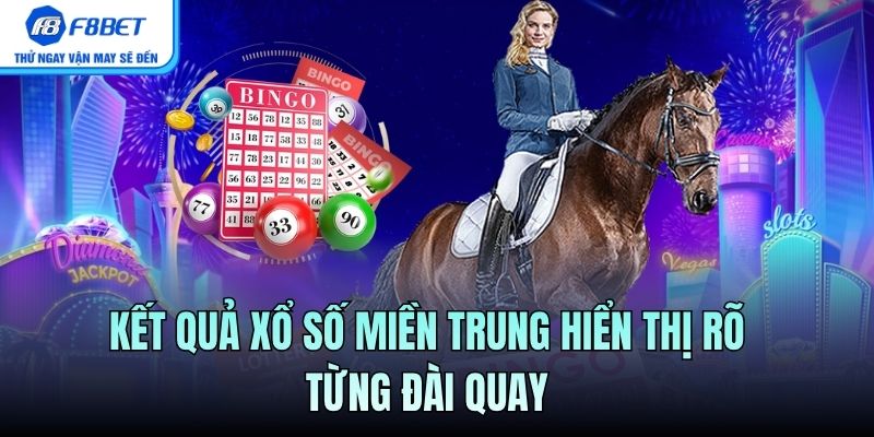 Kết quả Xổ Số Miền Trung hiển thị rõ từng đài quay