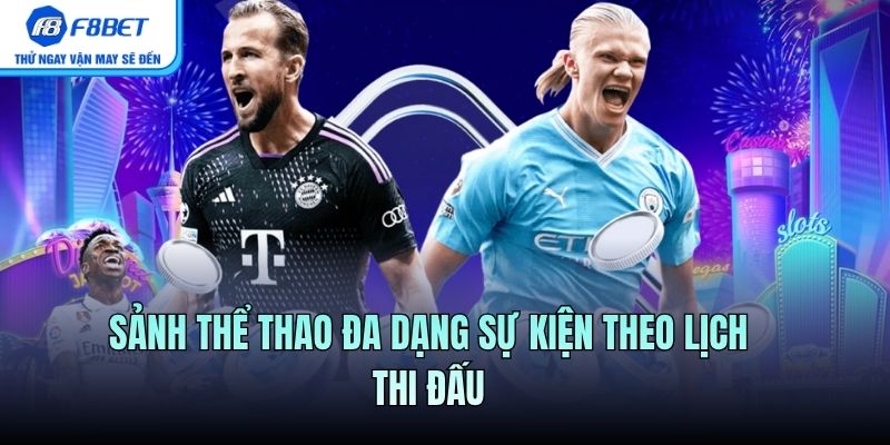 Sảnh thể thao đa dạng sự kiện theo lịch thi đấu