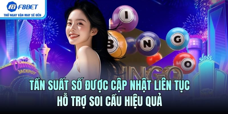 Tần suất số được cập nhật liên tục hỗ trợ soi cầu hiệu quả