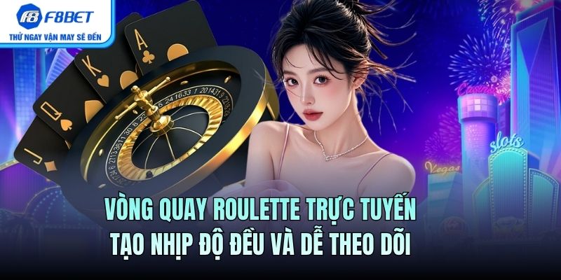 Vòng quay trực tuyến tạo nhịp độ đều và dễ theo dõi